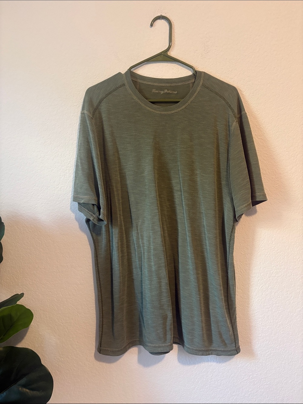 Tommy Bahama Olive Short-Sleeve Crew Tee